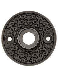 Cast-Iron Decorative Victorian Rosette - 2" Diameter